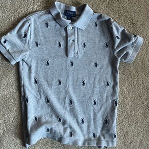 Polo Ralph Lauren Logo Covered Polo Shirt